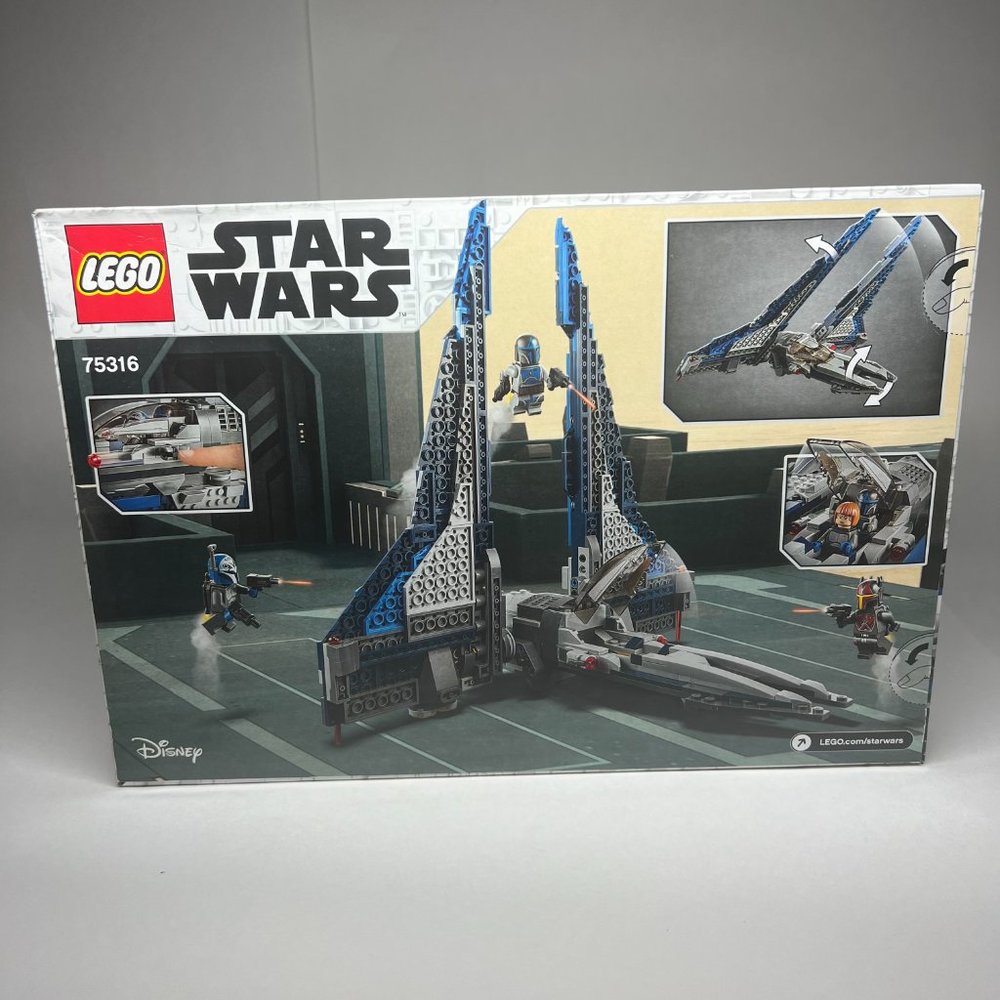 Lego Star Wars Mandalorian Starfighter 75316 New In Box Retired - Picture 3 of 3